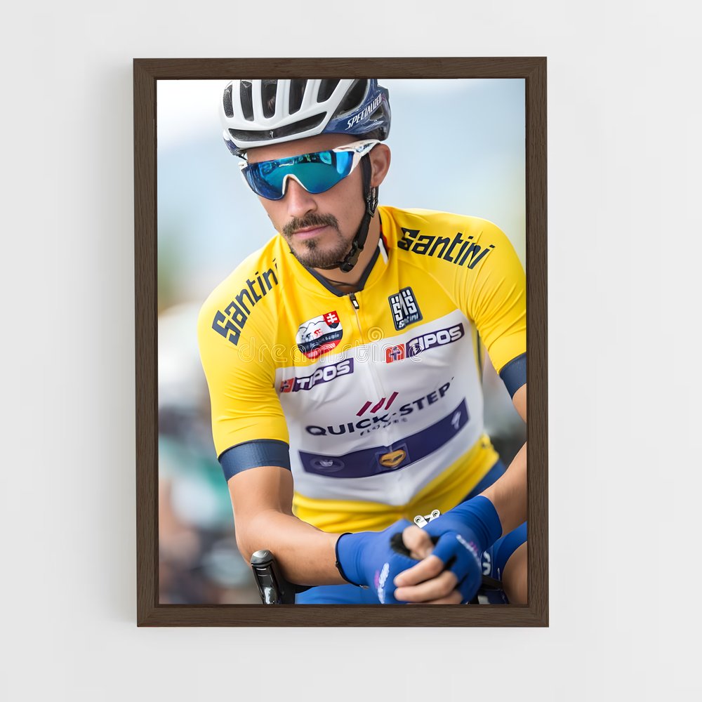 Poster Julian de alaphilippe – affiche Cyclisme (vue 5)